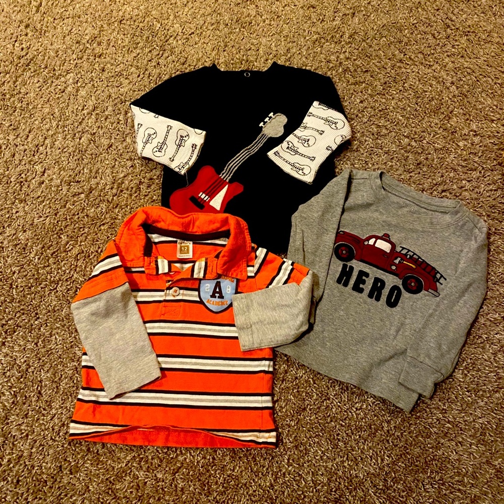 3 long sleeve tops